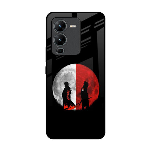 Anime Red Moon Glossy Case for Vivo V25 Pro