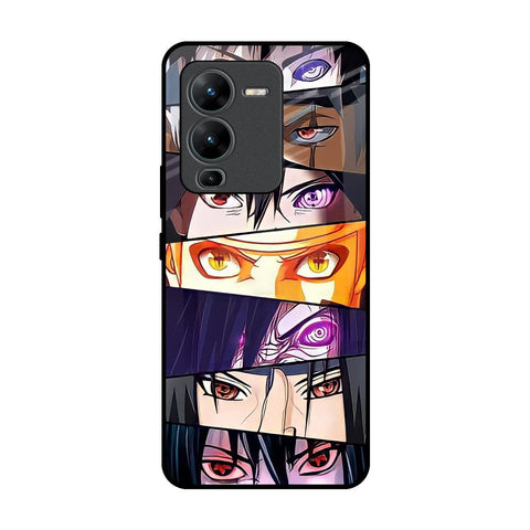 Anime Eyes Glossy Case for Vivo V25 Pro