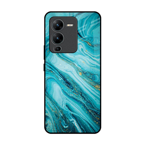 Ocean Marble Glossy Case for Vivo V25 Pro