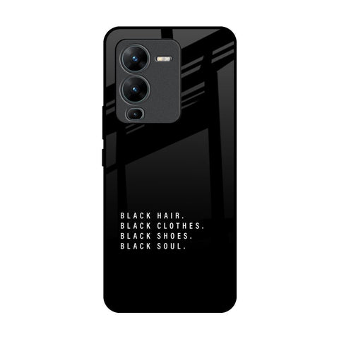 Black Soul Glossy Case for Vivo V25 Pro