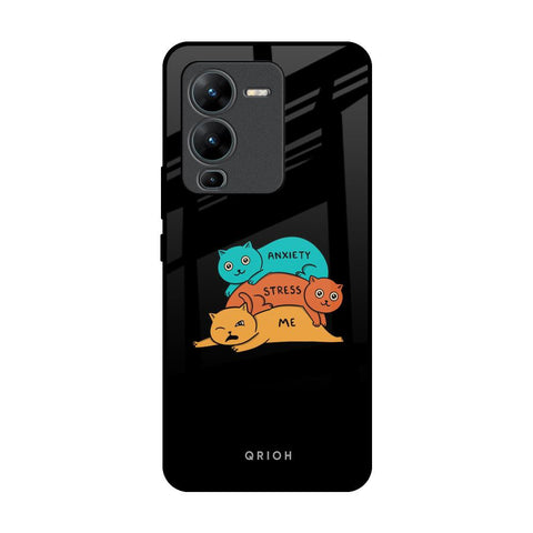 Anxiety Stress Glossy Case for Vivo V25 Pro
