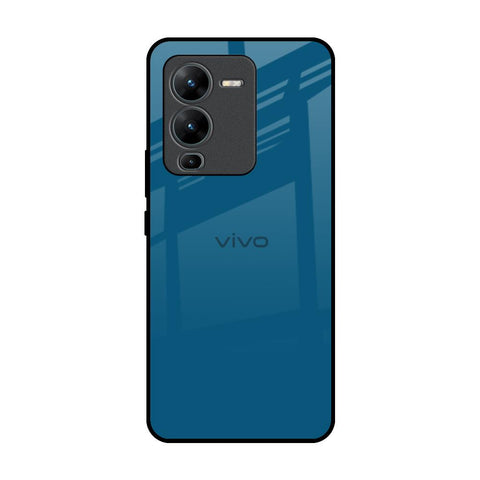 Cobalt Blue Glossy Case for Vivo V25 Pro