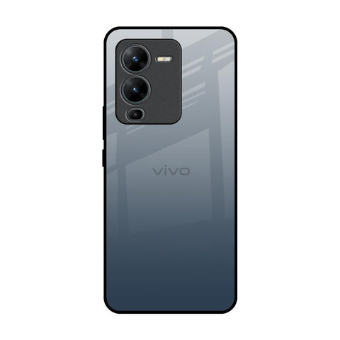 Smokey Grey Color Glossy Case For Vivo V25 Pro