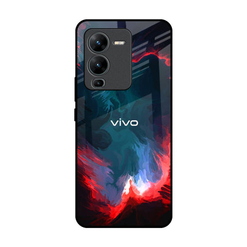 Brush Art Glossy Case For Vivo V25 Pro