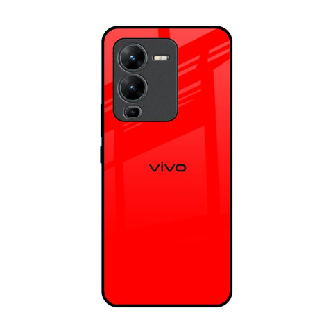 Blood Red Glossy Case for Vivo V25 Pro