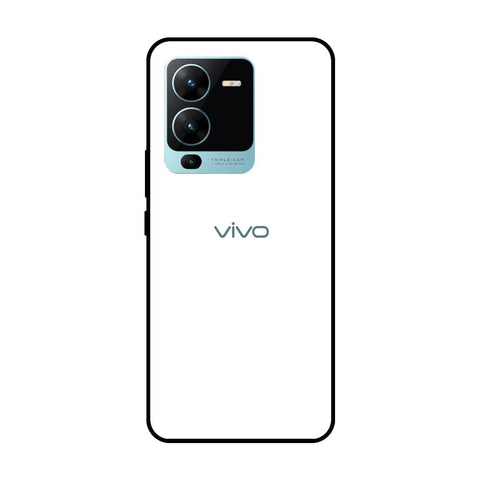 Arctic White Glossy Case for Vivo V25 Pro