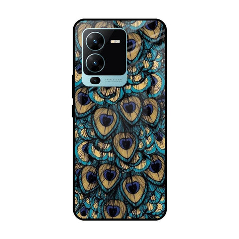 Peacock Feathers Glossy case for Vivo V25 Pro
