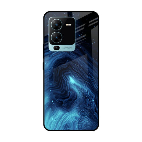 Dazzling Ocean Gradient Glossy Case For Vivo V25 Pro