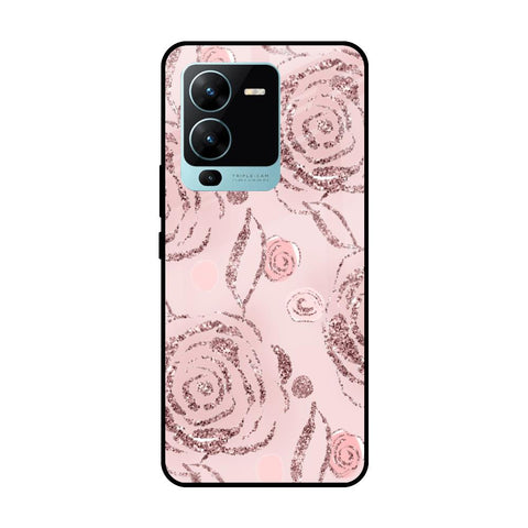 Shimmer Roses Glossy case for Vivo V25 Pro