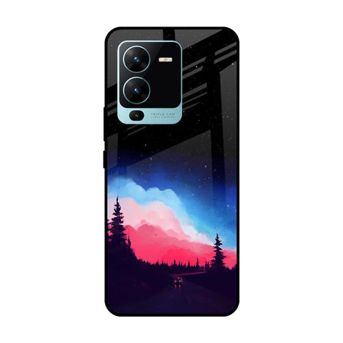 Drive In Dark Glossy Case For Vivo V25 Pro