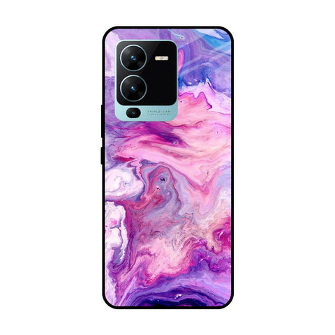 Cosmic Galaxy Glossy Case for Vivo V25 Pro