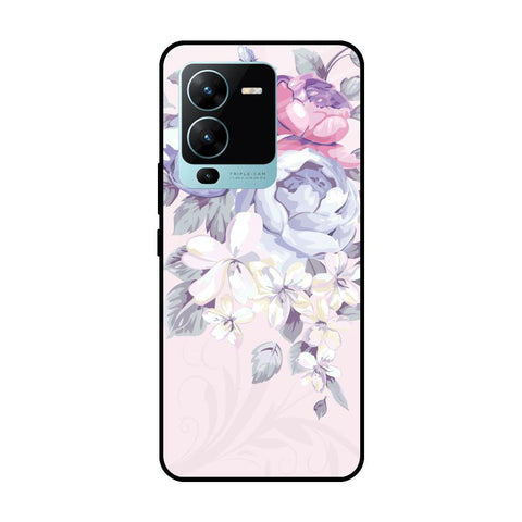 Elegant Floral Glossy case for Vivo V25 Pro