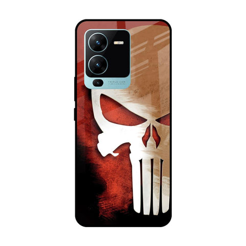 Red Skull Glossy Case for Vivo V25 Pro