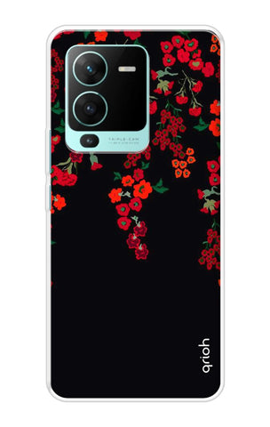 Floral Deco Soft Cover For Vivo V25 Pro