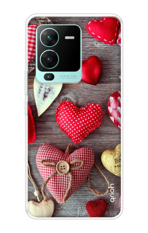 Valentine Hearts Soft Cover for Vivo V25 Pro