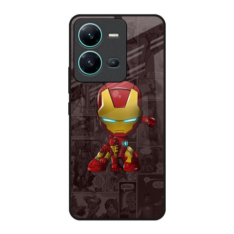 Angry Baby Super Hero Glossy Case for Vivo V25