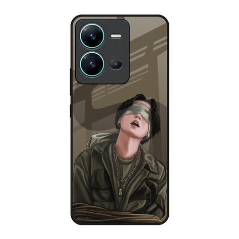Blind Fold Glossy Case for Vivo V25
