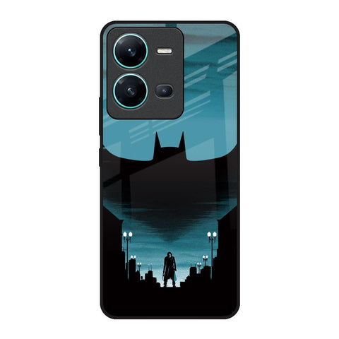 Cyan Bat Glossy Case for Vivo V25