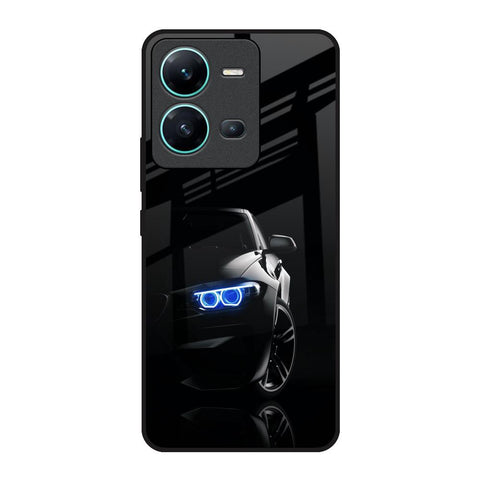 Car In Dark Glossy Case for Vivo V25