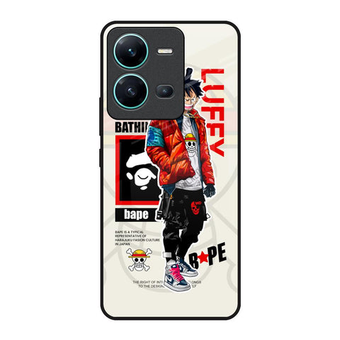 Bape Luffy Glossy Case for Vivo V25