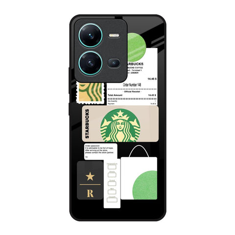 Coffee Latte Glossy Case for Vivo V25
