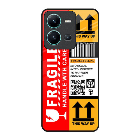Handle With Care Glossy Case for Vivo V25