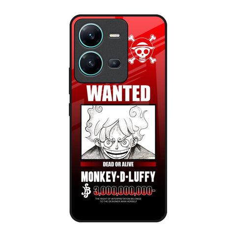Luffy Wanted Glossy Case for Vivo V25