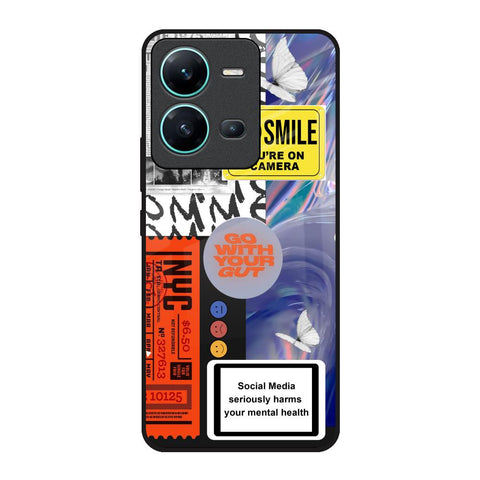 Smile for Camera Glossy Case for Vivo V25