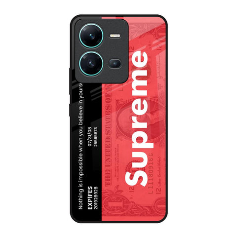 Supreme Ticket Glossy Case for Vivo V25