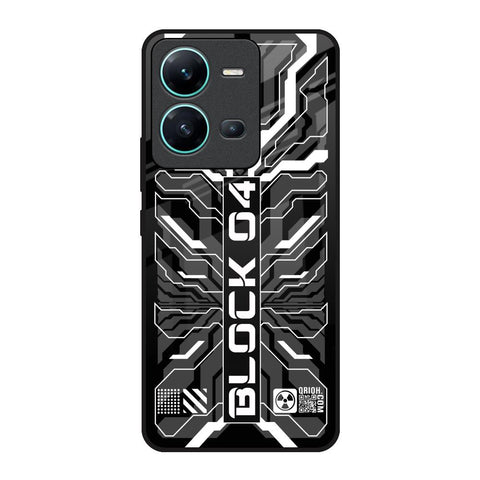 Monochrome Magic Glossy Case for Vivo V25