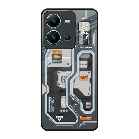 Retro Futuristic Glossy Case for Vivo V25