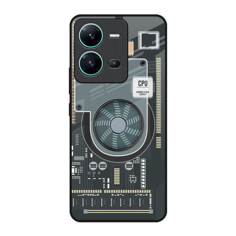 Motherboard Circuit Glossy Case for Vivo V25