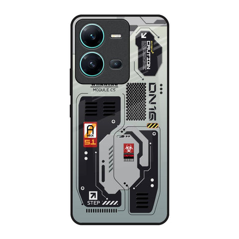 Techno Vibes Glossy Case for Vivo V25