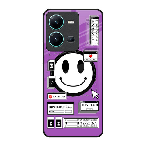 Code with Smile Glossy Case for Vivo V25