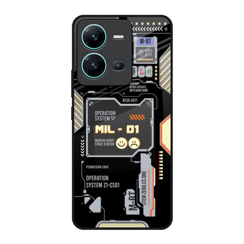 Exposed Parts Glossy Case for Vivo V25