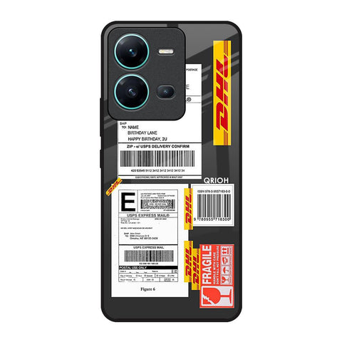 Cool Barcode Label Glossy Case For Vivo V25