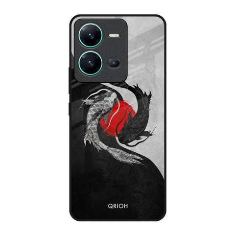 Japanese Art Glossy Case for Vivo V25