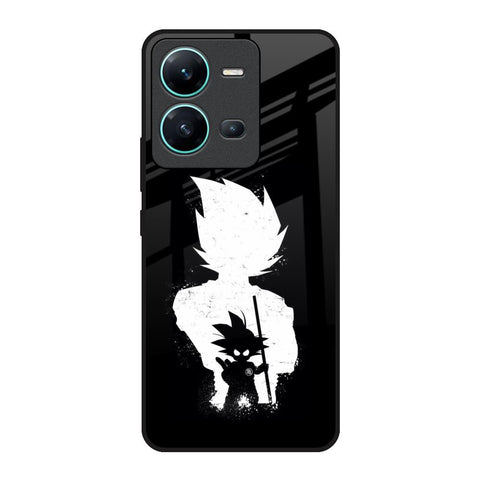 Monochrome Goku Glossy Case for Vivo V25