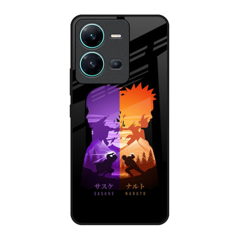Minimalist Anime Glossy Case for Vivo V25