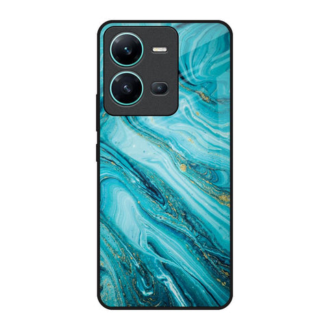 Ocean Marble Glossy Case for Vivo V25