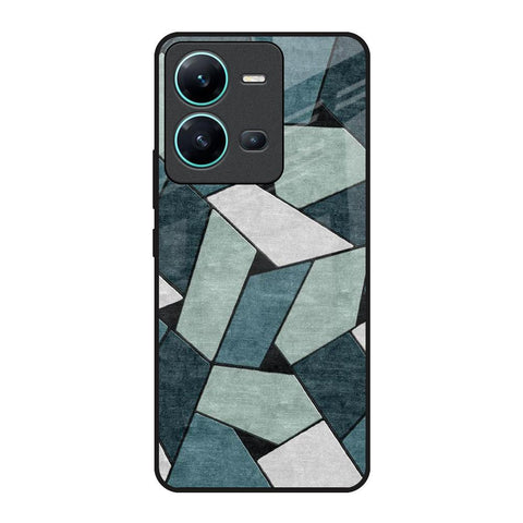 Abstact Tiles Glossy Case for Vivo V25