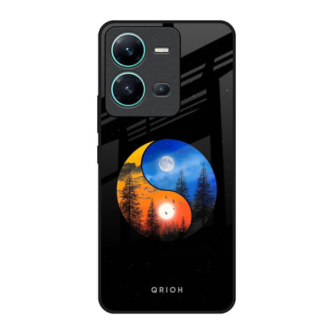 Yin Yang Balance Glossy Case for Vivo V25