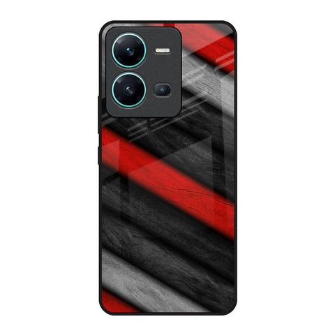 Soft Wooden Texture Glossy Case for Vivo V25