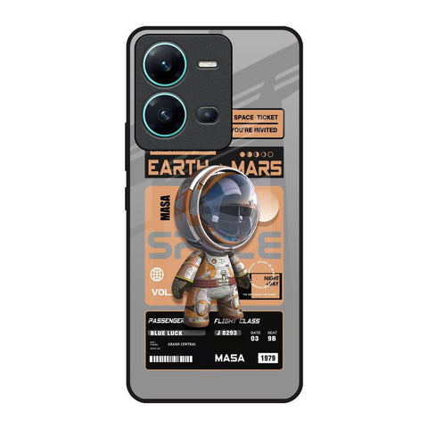 Space Ticket Glossy Case for Vivo V25