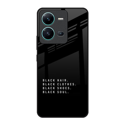 Black Soul Glossy Case for Vivo V25