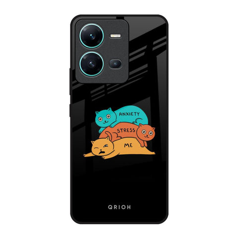 Anxiety Stress Glossy Case for Vivo V25