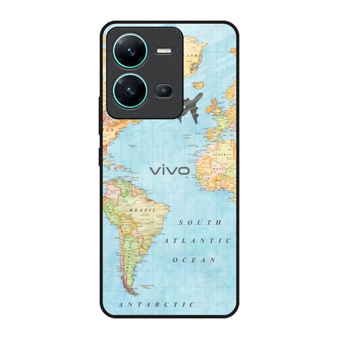 Fly Around The World Glossy Case for Vivo V25