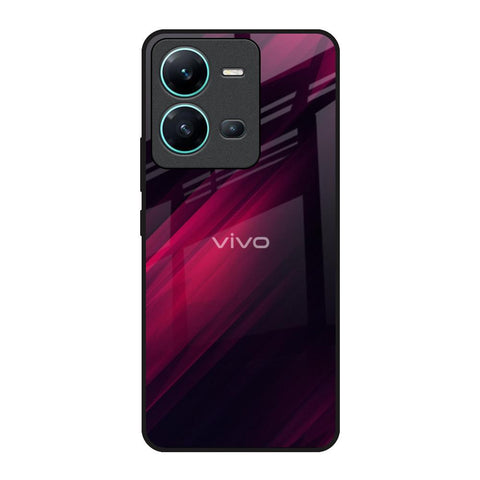 Razor Black Glossy Case for Vivo V25