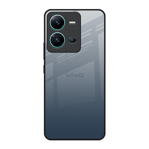 Smokey Grey Color Glossy Case For Vivo V25