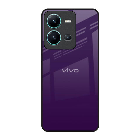 Dark Purple Glossy Case for Vivo V25